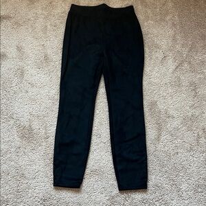 NWT Jason Wu Black Faux Suede Leggings